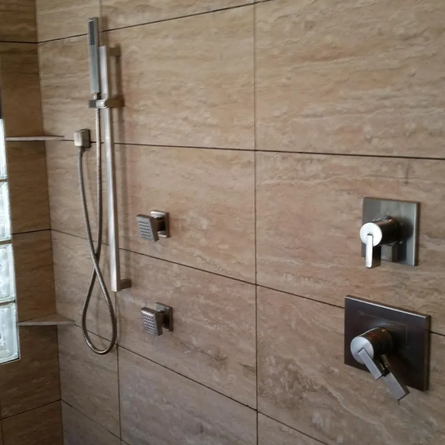 Shower fixture installation for Water Heater Installation in Pearland